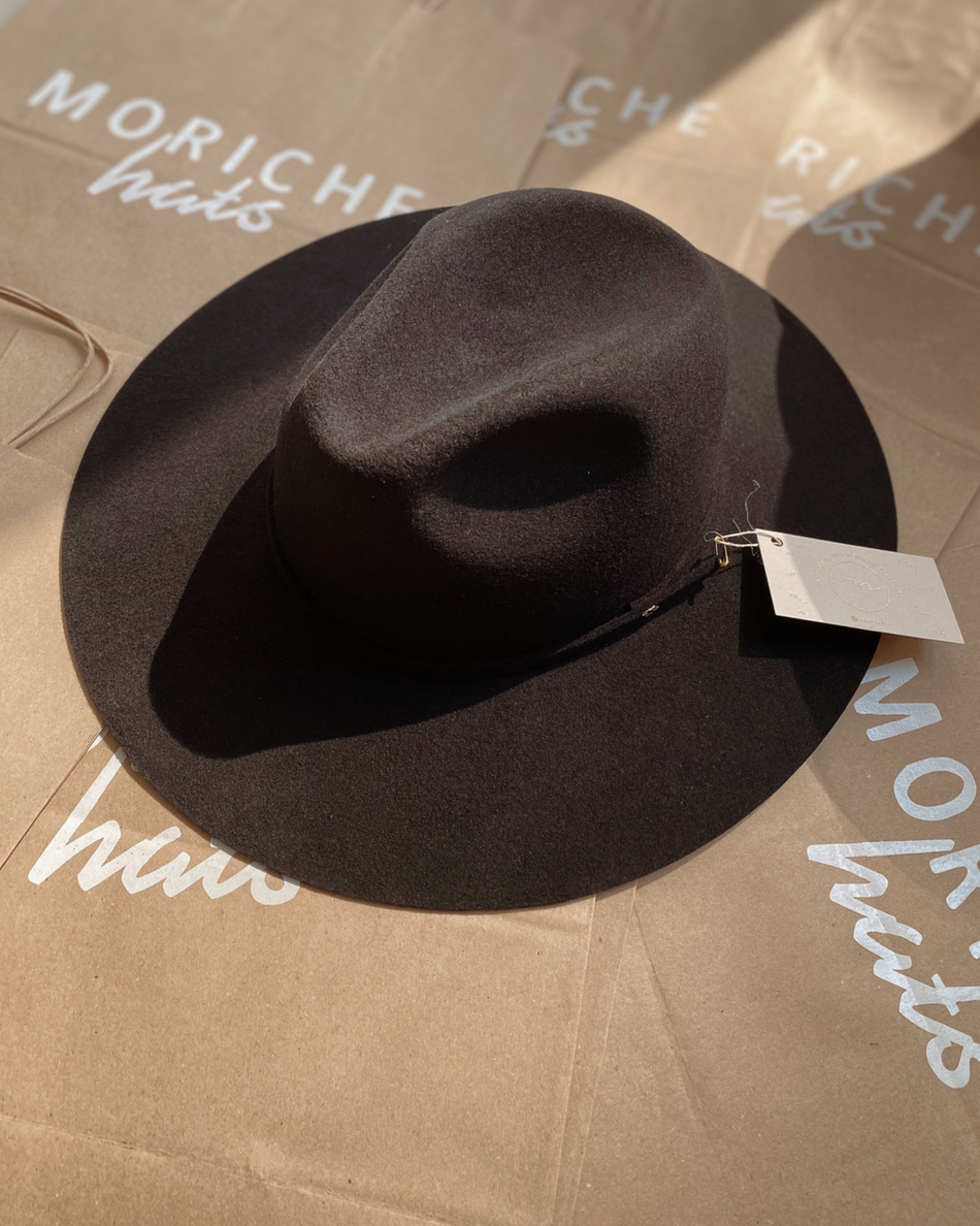 FEDORA FELT BLACK
