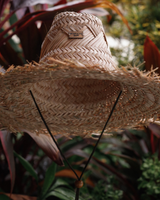 SOMBRERO RUSTIC FREE DE LUJO UNISEX BORDE DESFLECADO CORDON NEGRO