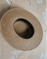 BOATER BROWN CINTA NEGRA