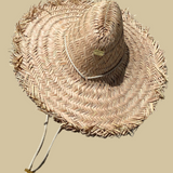 SOMBRERO RUSTIC FREE DE LUJO BORDE DESFLECADO CORDON NUDE